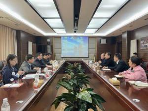 洛阳市商务局局长吕宗乐一行莅临欧博app官方调研指导工作